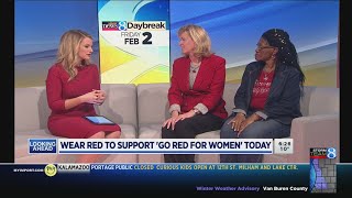 Wear red for women's heart health awareness Friday