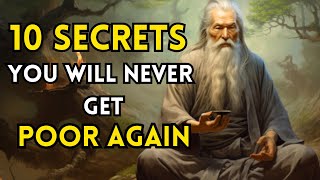 10 Secrets You Will Never Get Poor Again Mind Blowing Zen Master Story