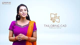 Tailoring CAD Software Easy Tailoring || FASHION DOT || Tamil