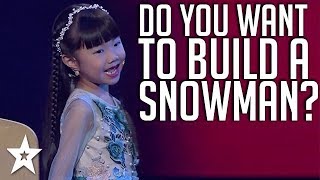 Little Girl Sings FROZEN on Kids Got Talent China | Got Talent Global