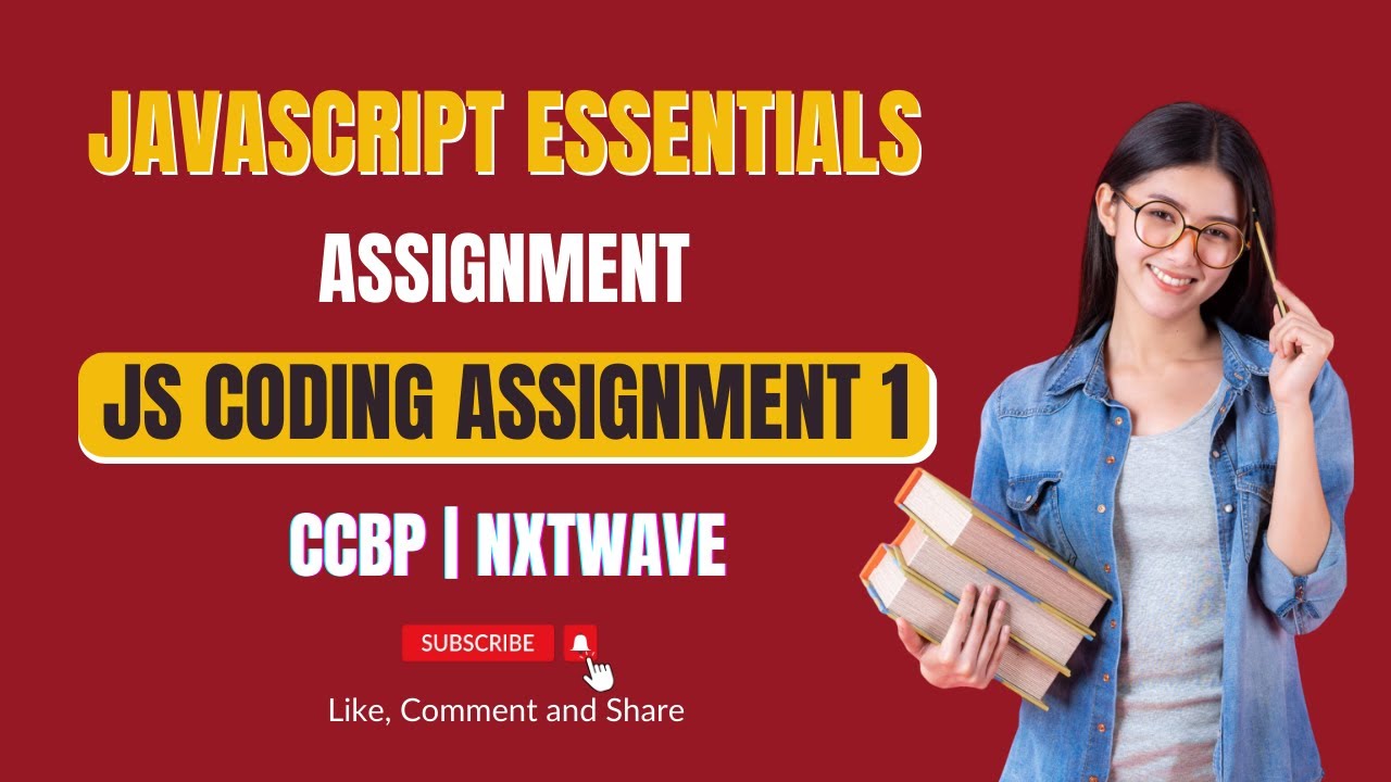 JS Coding Assignment 1 | JavaScript Essentials | NxtWave | CCBP 4.0 ...