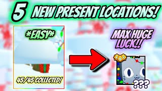 *PET SIM 99* NEW 5 PRESENT LOCATIONS + ELF LOCATION! \u0026 5+ HUGE PET GIVEAWAY!