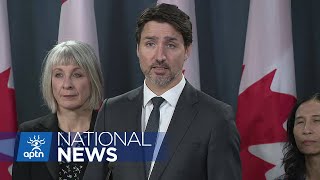 Prime Minister Trudeau lists what the government is doing to limit COVID-19 spread | APTN News