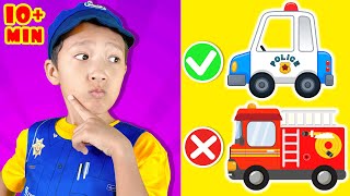 Policeman Police Car Song + More Nursery Rhymes and Kids Songs