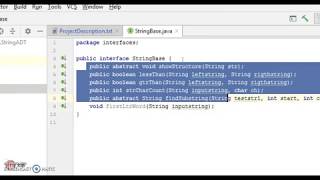 Java String Project - Part 1