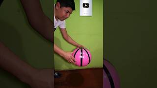 como hacer una pelota de basket utilizando un globo