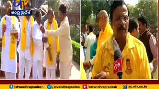 TDP MPs Intensifies Protest at Parliament