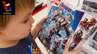 CLARK WANTS THE AVENGERS ENDGAME SETS! | LEGO Shopping at Target