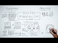 Digital Minimalism by Cal Newport - A Visual Summary