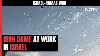 Israel-Hamas War: Rockets fired from Gaza towards Israel intercepted by Iron Dome