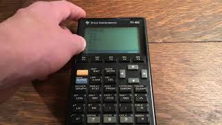 Guess Program For The TI-85