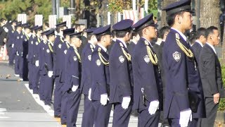 【祝賀御列の儀】儀礼服の警官ズラリ!! 滅多に見られぬ約５キロ整列風景まとめ