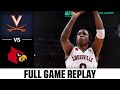 Virginia vs. Louisville Full Game Replay | 2023-24 ACC Men’s Basketball