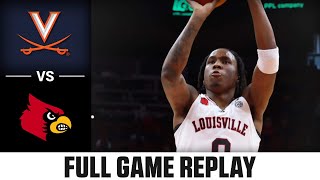 Virginia vs. Louisville  Game Replay | 2023-24 ACC Men’s Basketball