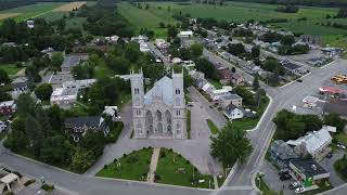 Saint-Anne-de-la-Pérade, Quebec, Canada (visita del centro)