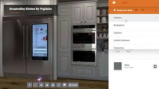 Dreamvalley Kitchen by Electrolux - Kitchen Visualizer