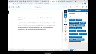 Using Quicklinks as Quickmarks in Turnitin feedback studio