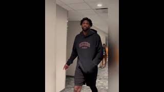 11.12.24 Joel Embiid Season Debut Vs Knicks #nba #nbahighlights #nbavideos #shorts #basketball