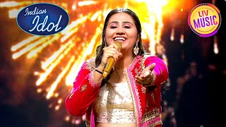 'Nagada Sang Dhol' गाने पर Adya की Voice ने Stage पर जमाया माहौल | Indian Idol 14 | TOP 10