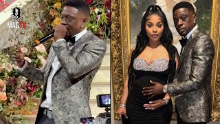 Boosie \u0026 Fiancee Rajel Attend Wedding In New Orleans \u0026 He Sets It Off! 🎤