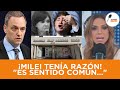 GUADA VÁZQUEZ CRUZÓ A LOS KUKAS QUE CRITICAN LA REFORMA DE MILEI Y BANCÓ AL GOBIERNO: SENTIDO COMÚN