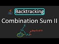 LeetCode - 40.Combination Sum II | Backtracking | Java