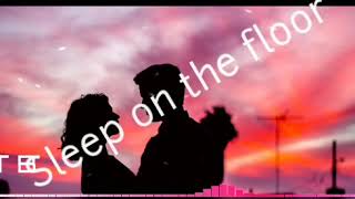The Lumineers - Sleep  On The Floor ( lyrics)