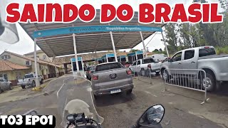 Saindo do Brasil e entrando na Argentina