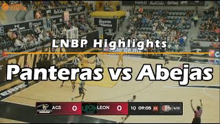 PANTERAS DE AGUASCALIENTES VS ABEJAS DE LEÓN HIGHLIGHTS