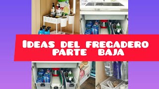 💡ideas de como aprovechar el mueble bajo el fregadero-te encantará🏠