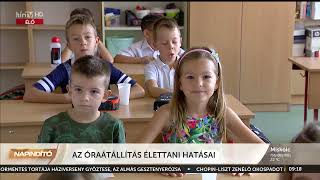 Napindító - Az óraátállítás élettani hatásai (2023-03-24) - HÍR TV