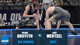 Shane Griffith vs. Jake Wentzel: 2021 NCAA Title (165 lbs.)