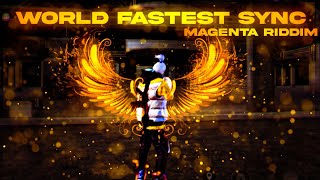 EID Special : World's Fastest Beat Sync Montage Ever | Magenta  Riddim FREE FIRE | THE HMK