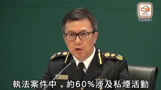 海關去年檢可卡因升83%　拘39聲請人士近半涉毒