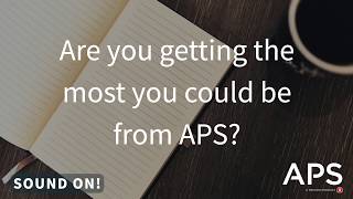 APS Optimisation - Getting the most out of APS