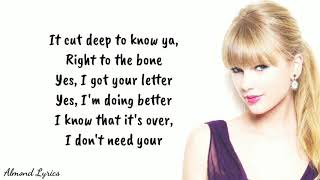 ​Closure - "Taylor Swift" (Lyrics)