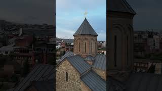 🇬🇪 Meteki Church of the Assumption #georgia #tbilisi