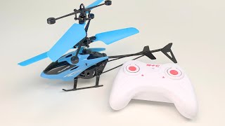 Unboxing Rechargeable RC Drone Helicopter with Remote Control