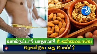 வால்நட்டா? பாதாமா? உண்மையாவே ரெண்டுல எது பெஸ்ட்? Walnut vs almonds, which is better? - Tamil TV