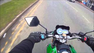 Lexmoto Venom 125 cc ride out with MP3 playing