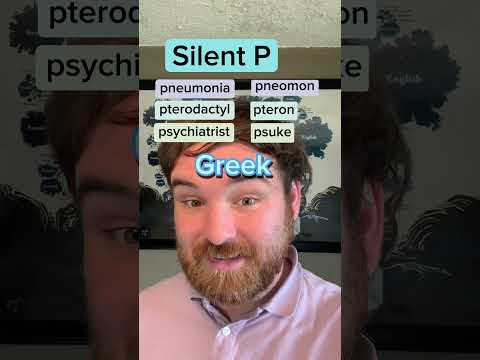 Why do some words start with a silent p?