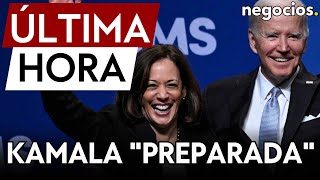 ÚLTIMA HORA | Kamala Harris está "preparada" para un posible relevo de Biden