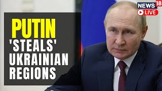 Putin Live | Russia Vs Ukraine War Update | Putin Annexes Ukraine Regions | Kremlin Live | News LIVE