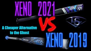 2021 VS 2019 Louisville Xeno Fastpitch Softball Bat Review - Cheaper Alternative to Ghost Advanced