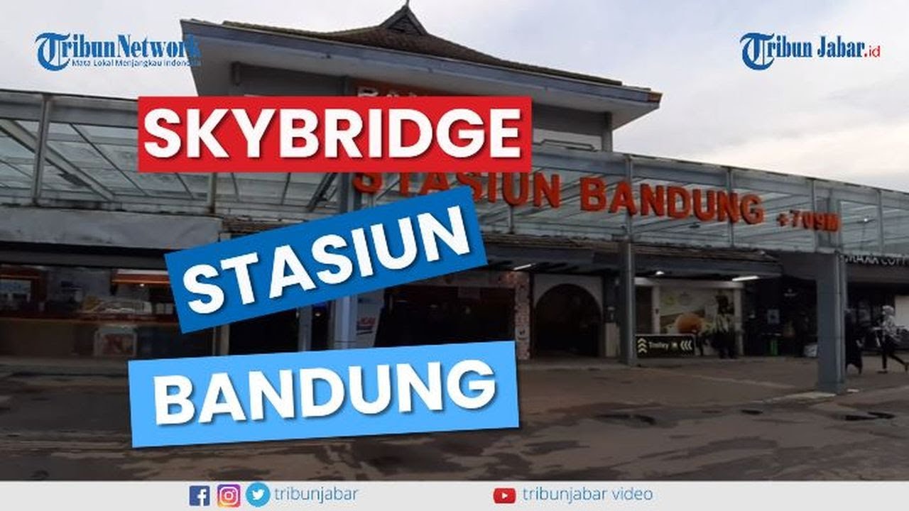 Skybridge Stasiun Bandung, Megah Dan Keren Dengan Travelator Mirip Di ...