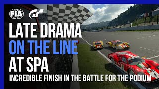 Crazy Finish At Spa | Gran Turismo Sport 2021 World Series Highlights