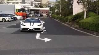 【大黒PA】458スペチアーレ アペルタ 日本1号車 加速サウンド