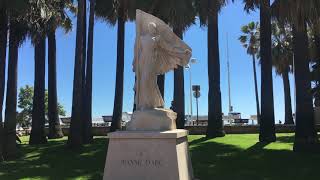 Jeanne D'Arc Statue (Cannes, France)