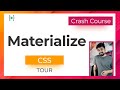 A tour of materialize css components