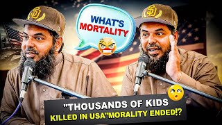 Thousands of kids👶 killed in USA🇺🇸Morality ended⁉️ | Uthman Ibn Farooq Official